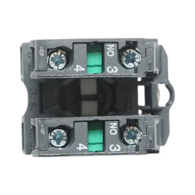 Selettore a 3 posizioni con ritorno, nero, 1NO+1NC, 24V/10A, TB5 Breckner Germany - immagine 5
