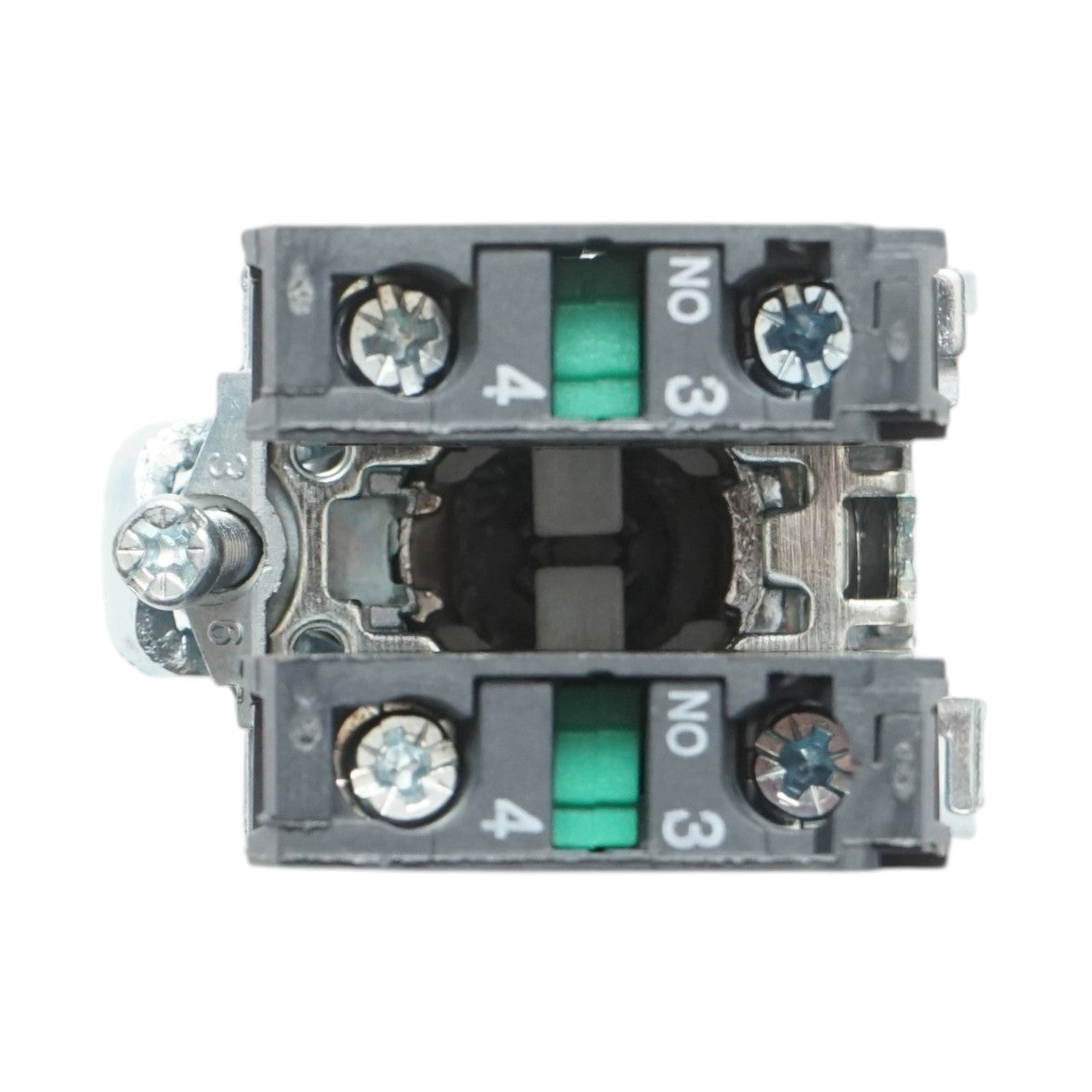 Selettore a 3 posizioni con ritorno, nero, 2NO, 24V/10A, TB4-BD53 Breckner Germany - immagine 5