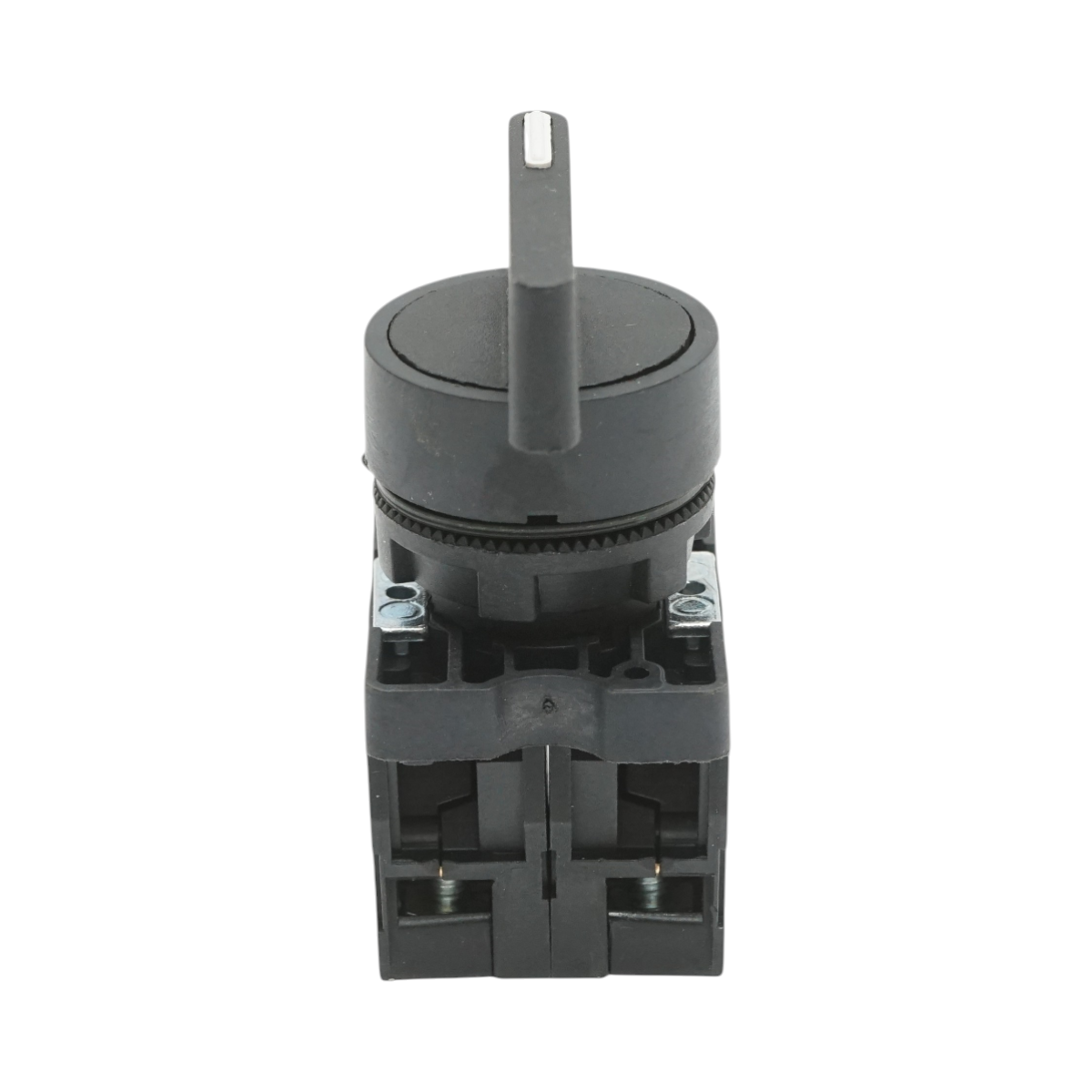 Selettore a 3 posizioni nero con blocco 2NO, 400V/10A, LAY5-EJ33 Breckner Germany - immagine 2
