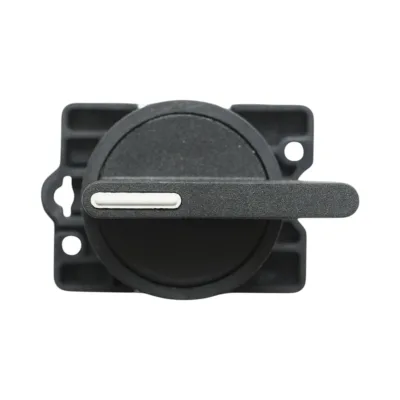 Selettore a 3 posizioni nero con blocco 2NO, 400V/10A, LAY5-EJ33 Breckner Germany - immagine 3