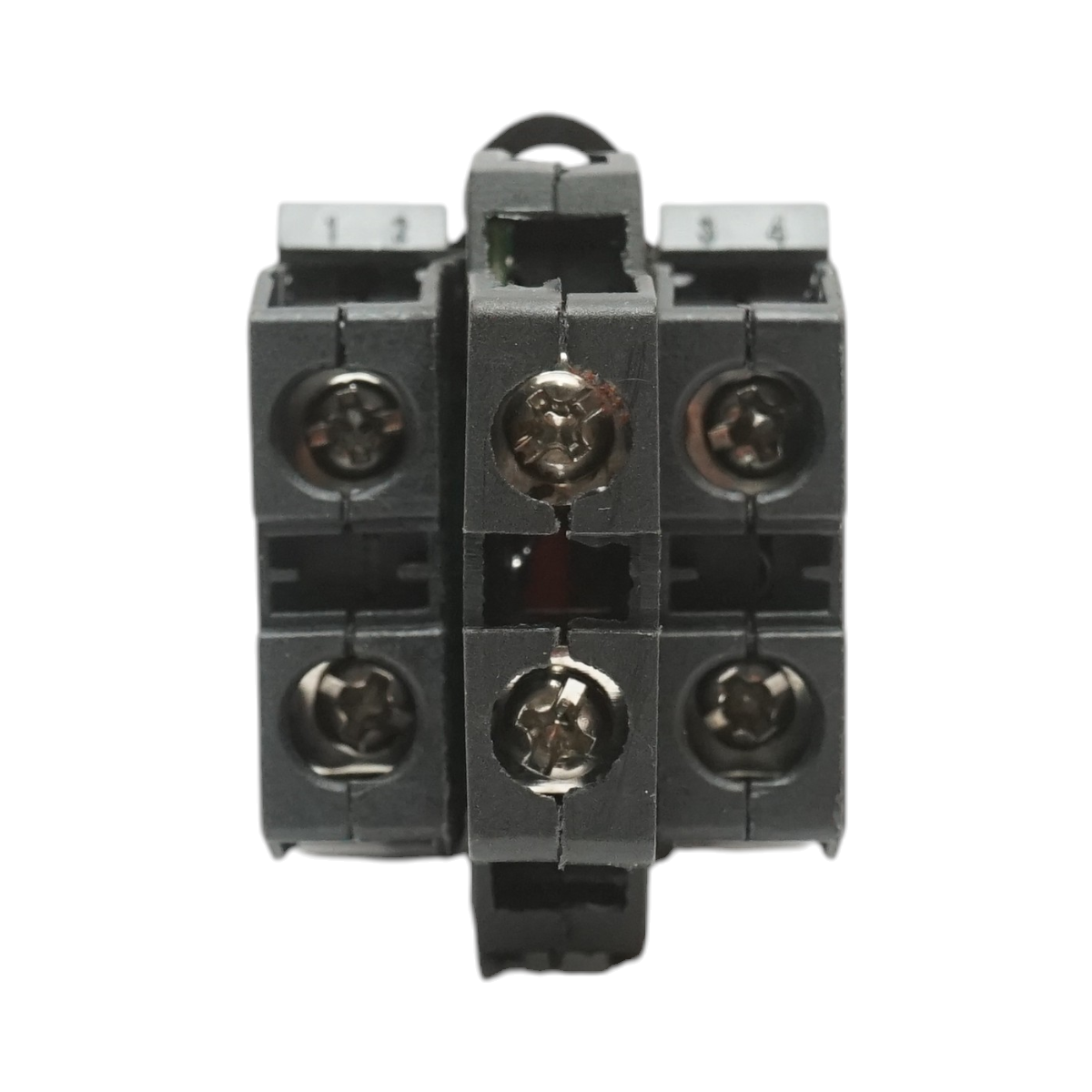 Selettore luminoso 220V AC LED verde con 2 posizioni 1NO+1NC, 10A/600V AC, 1A/250V DC LA42 Breckner Germany - immagine 5