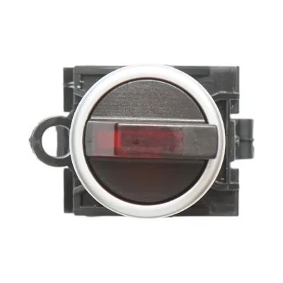 Selettore luminoso 24V AC/DC LED rosso con 2 posizioni 1NO+1NC, 10A/600V AC, 1A/250V DC LA42 Breckner Germany - immagine 3