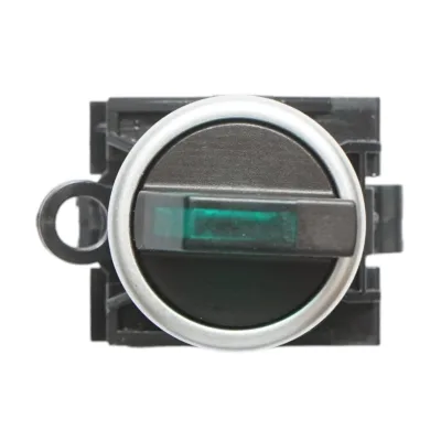 Selettore luminoso 24V AC/DC LED verde a 3 posizioni 2NO, 10A/600V AC, 1A/250V DC LA42 Breckner Germany - immagine 3