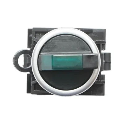 Selettore luminoso 24V AC/DC LED verde con 2 posizioni 1NO+1NC, 10A/600V AC, 1A/250V DC LA42 Breckner Germany - immagine 3