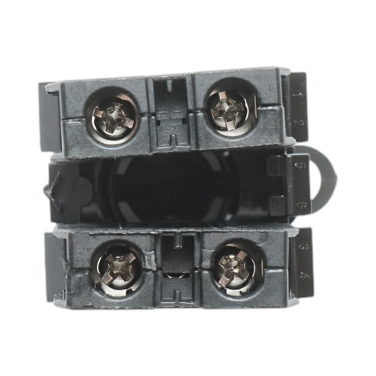Selettore nero a 2 posizioni 1NO+1NC, 10A/600V AC, 1A/250V DC LA42 Breckner Germany - immagine 5