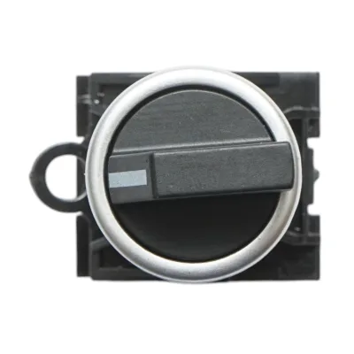 Selettore nero a 2 posizioni 1NO+1NC, 10A/600V AC, 1A/250V DC LA42 Breckner Germany - immagine 3