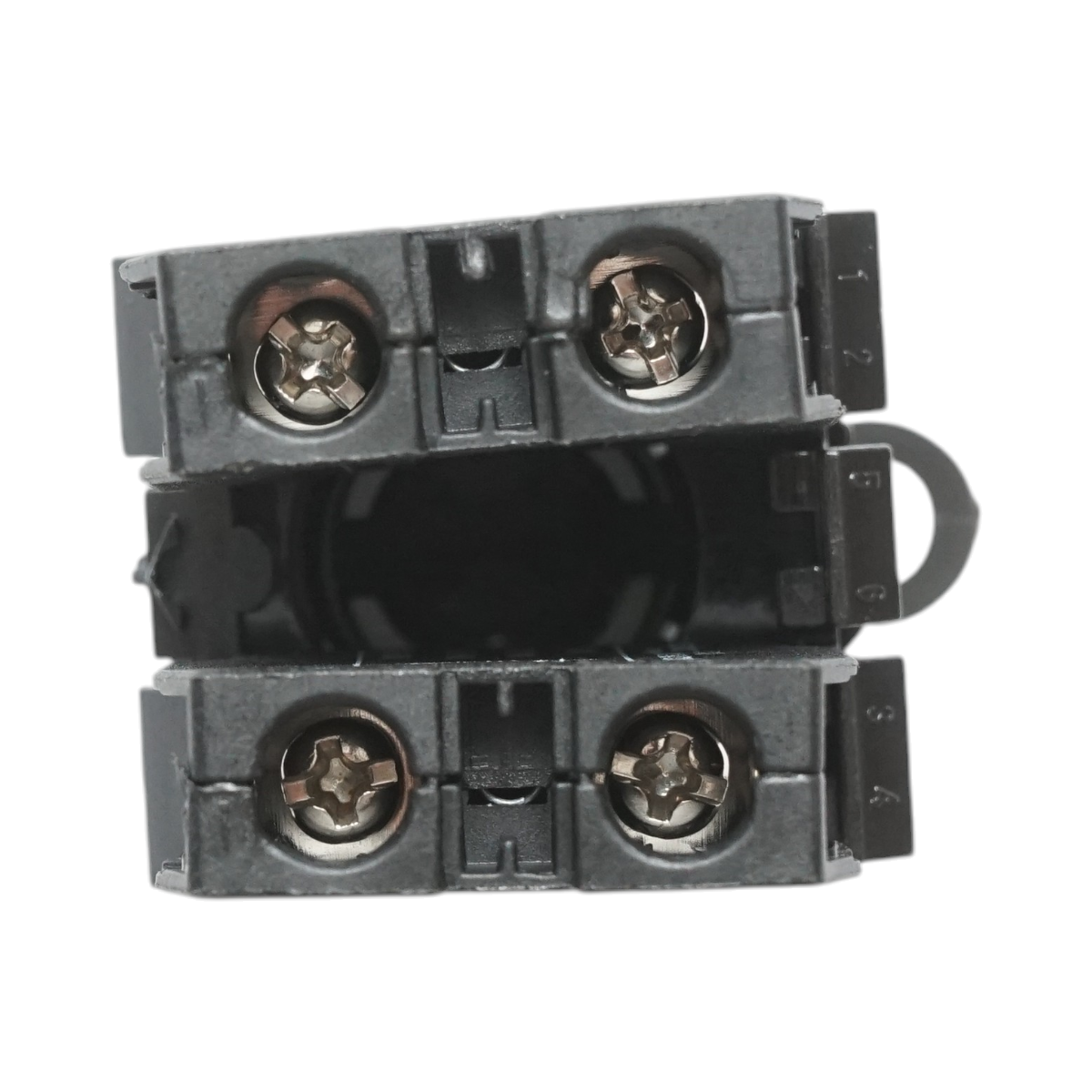 Selettore nero a 3 posizioni 2NO, 10A/600V AC, 1A/250V DC LA42 Breckner Germany - immagine 5