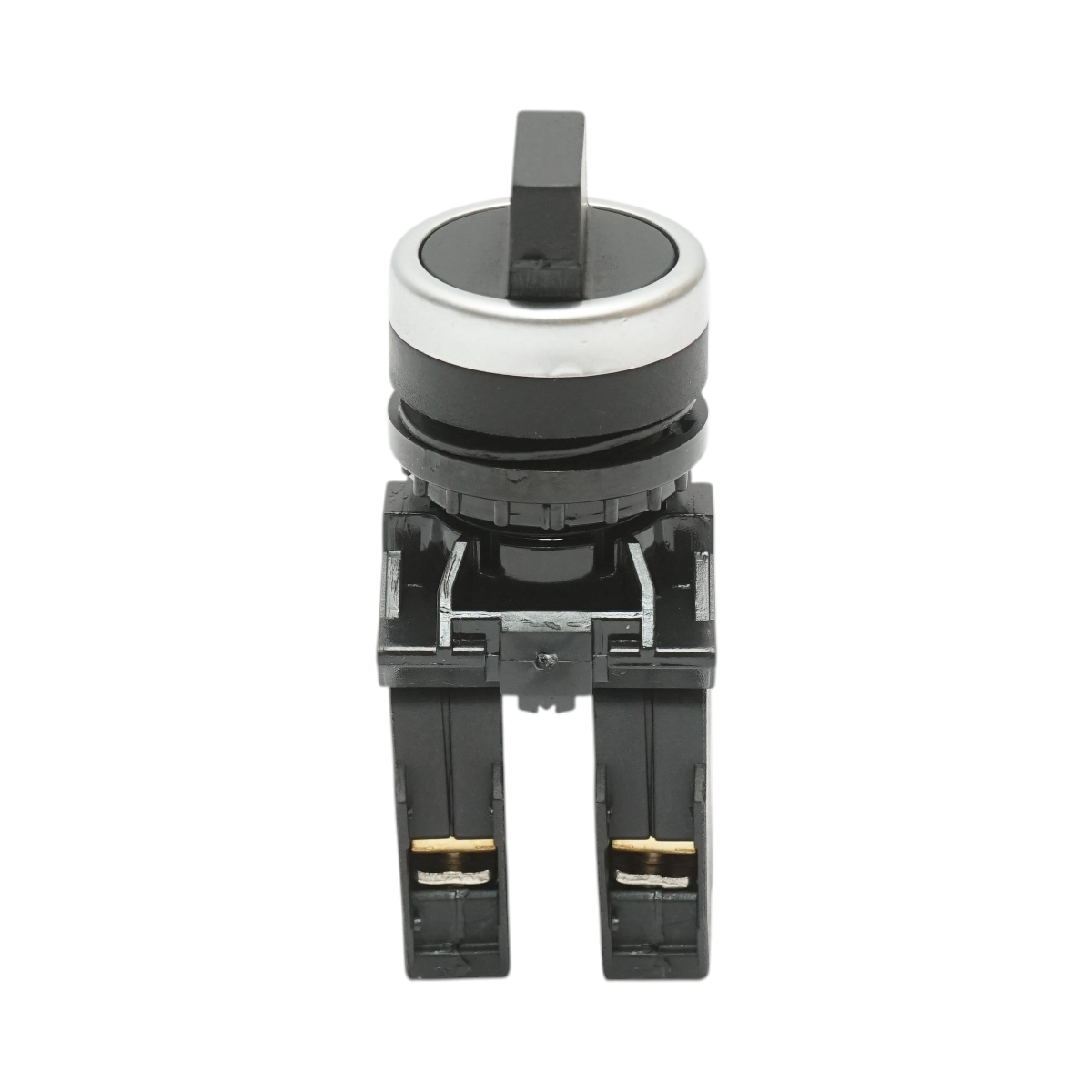Selettore nero a 3 posizioni 2NO, 10A/600V AC, 1A/250V DC LA42 Breckner Germany - immagine 2