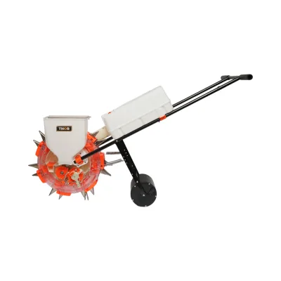 Seminatrice manuale con 7 denti, profondità di semina 8 cm, serbatoio semi 4L, contenitore fertilizzante 12L THOR - immagine 2