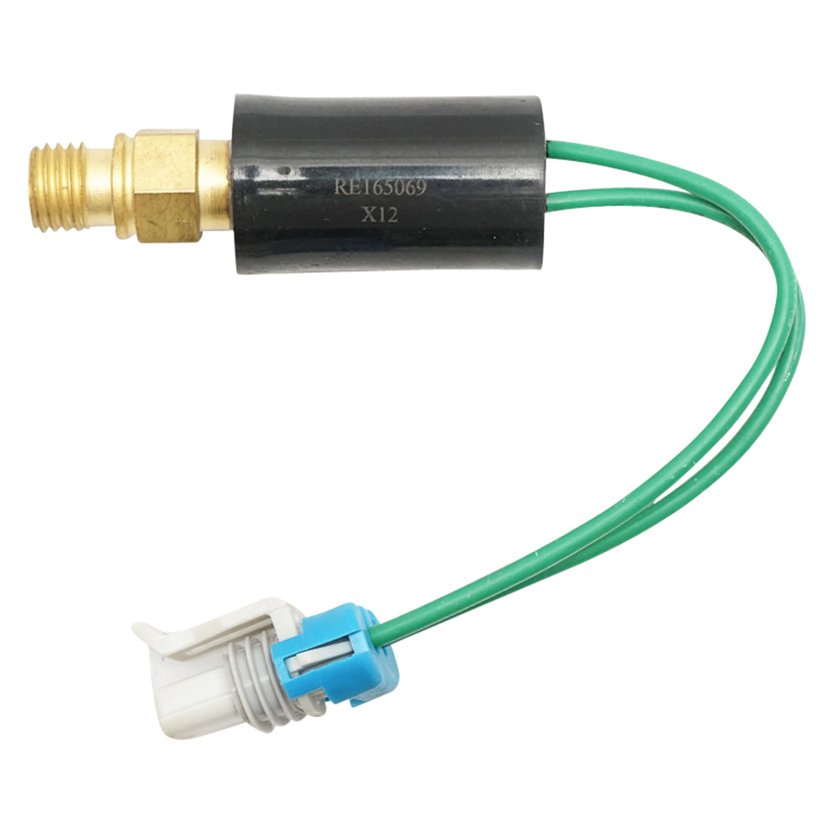 Sensore pressione olio per trattori John Deere, codice OEM RE165069