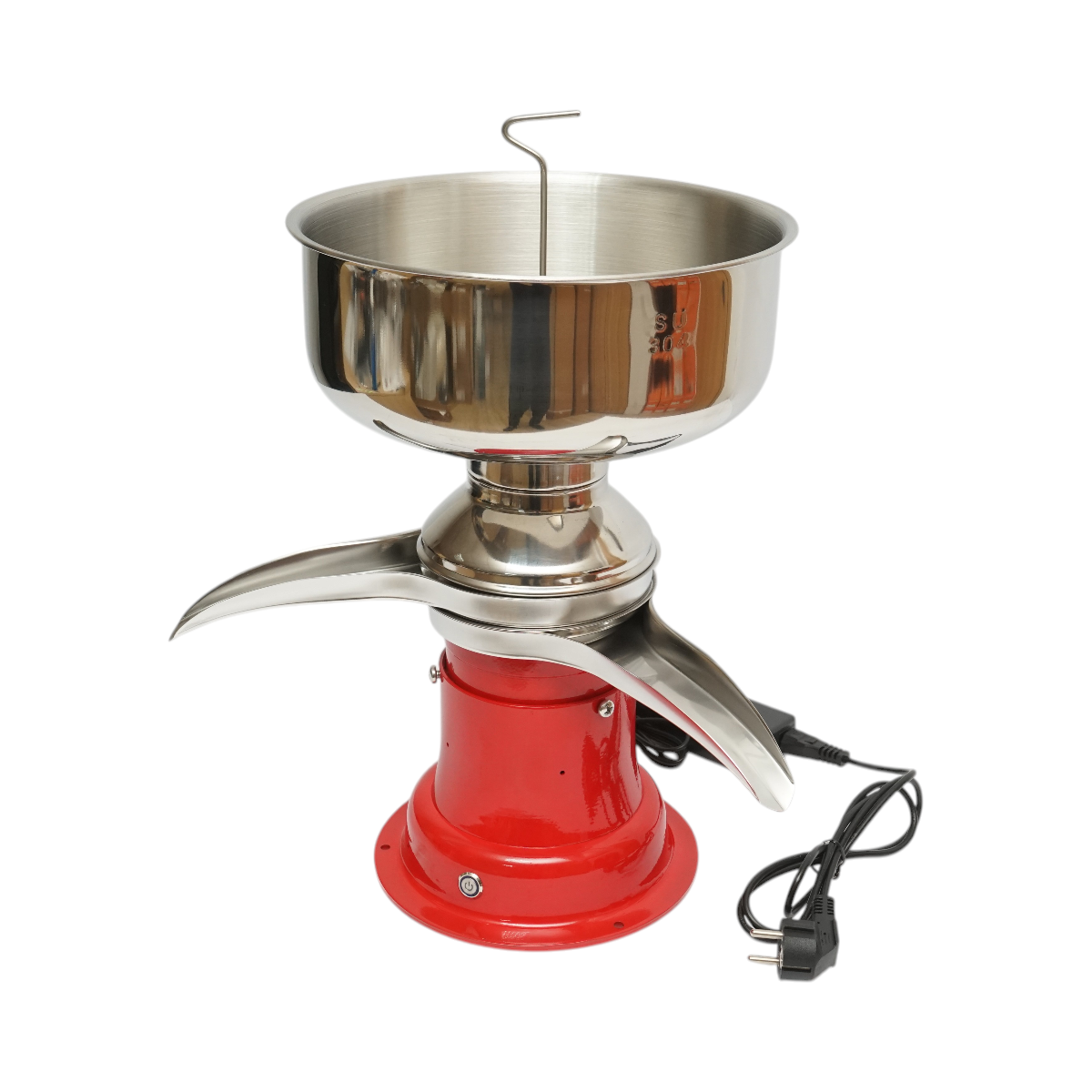 Separatore di panna o scrematrice automatica 30W, 220V, contenitore in acciaio inox da 7L, capacità 90L/h - immagine 3