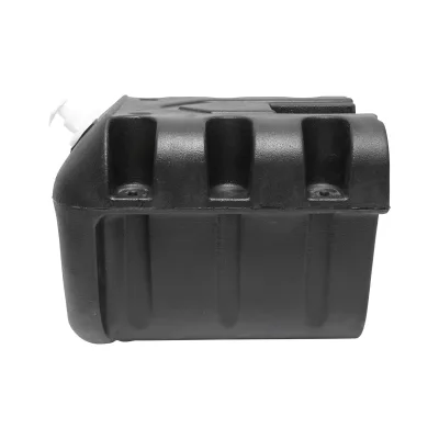 Serbatoio per acqua 30L con rubinetto e dosatore di sapone da 250 ml, in plastica nera, dimensioni 332x420x331 mm - immagine 3