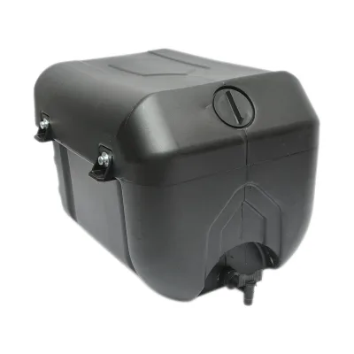 Serbatoio per acqua 30L in plastica, nero, dimensioni 332x420x331 mm - immagine 4