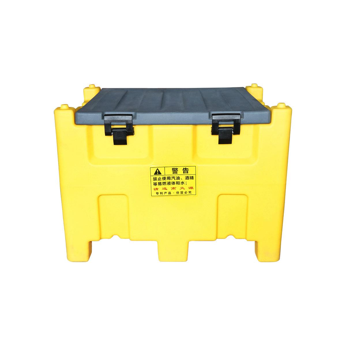 Serbatoio per Carburante Portatile, Serbatoio per gasolio da 220 Litri con impianto di trasferimento 12V/200W, Portata 60 L/min.