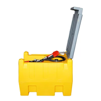 Serbatoio per gasolio da 220 Litri con impianto di trasferimento 12V/200W, Portata 60 L/min., Serbatoio per Carburante Portatile - immagine 2