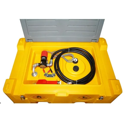 Serbatoio per gasolio da 480 Litri con impianto di trasferimento 12V/200W, Portata 60 L/min., Serbatoio per Carburante Portatile - immagine 3