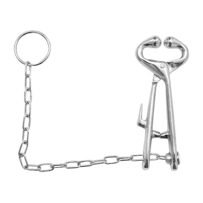 Serra muso con catena per l'immobilizzazione rapida ed efficiente del bestiame Serra muso Bovini - immagine 4