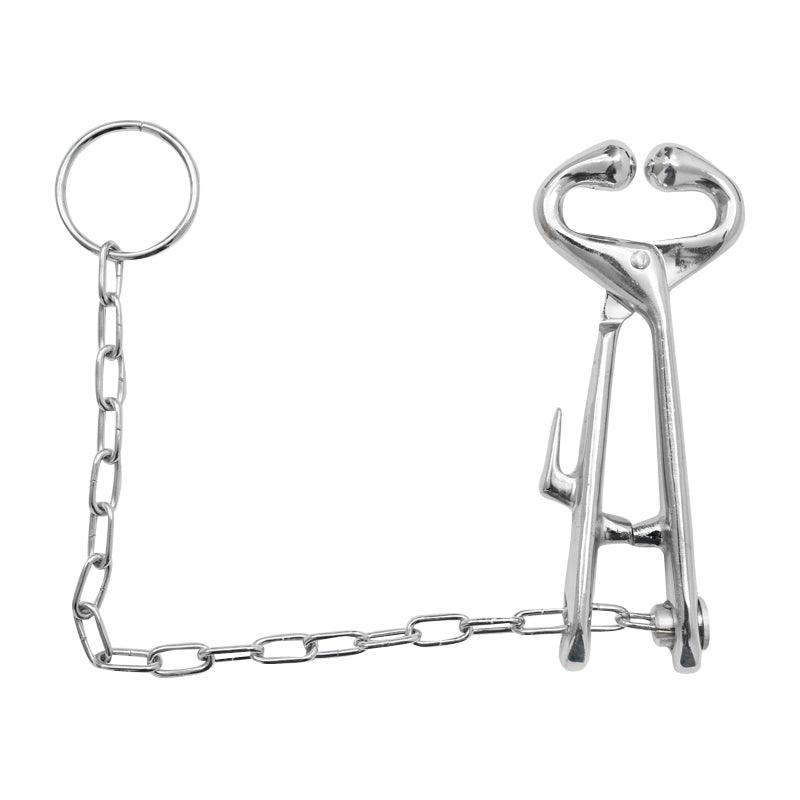 Serra muso con catena per l'immobilizzazione rapida ed efficiente del bestiame Serra muso Bovini - immagine 4
