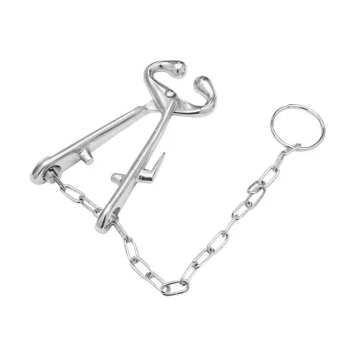 Serra muso con catena per l'immobilizzazione rapida ed efficiente del bestiame Serra muso Bovini - immagine 2