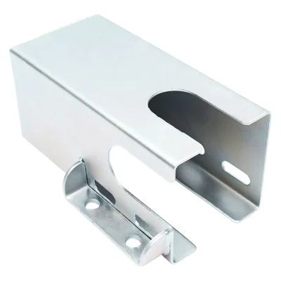 Serratura antifurto in acciaio inox con due chiavi, 110x110x217mm per gancio di traino Breckner Germany - immagine 4