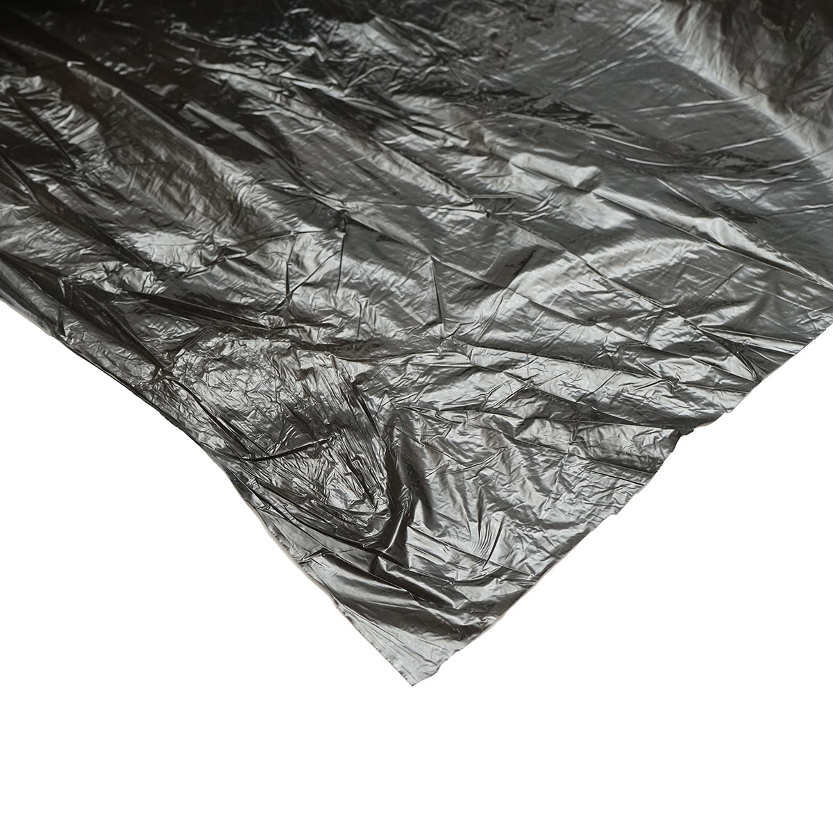 Set 10 pezzi di foglio per pacciamatura, anti-erbacce 1.5x10m, 15 microni, nero non perforato, protezione UV Breckner Germany - immagine 3