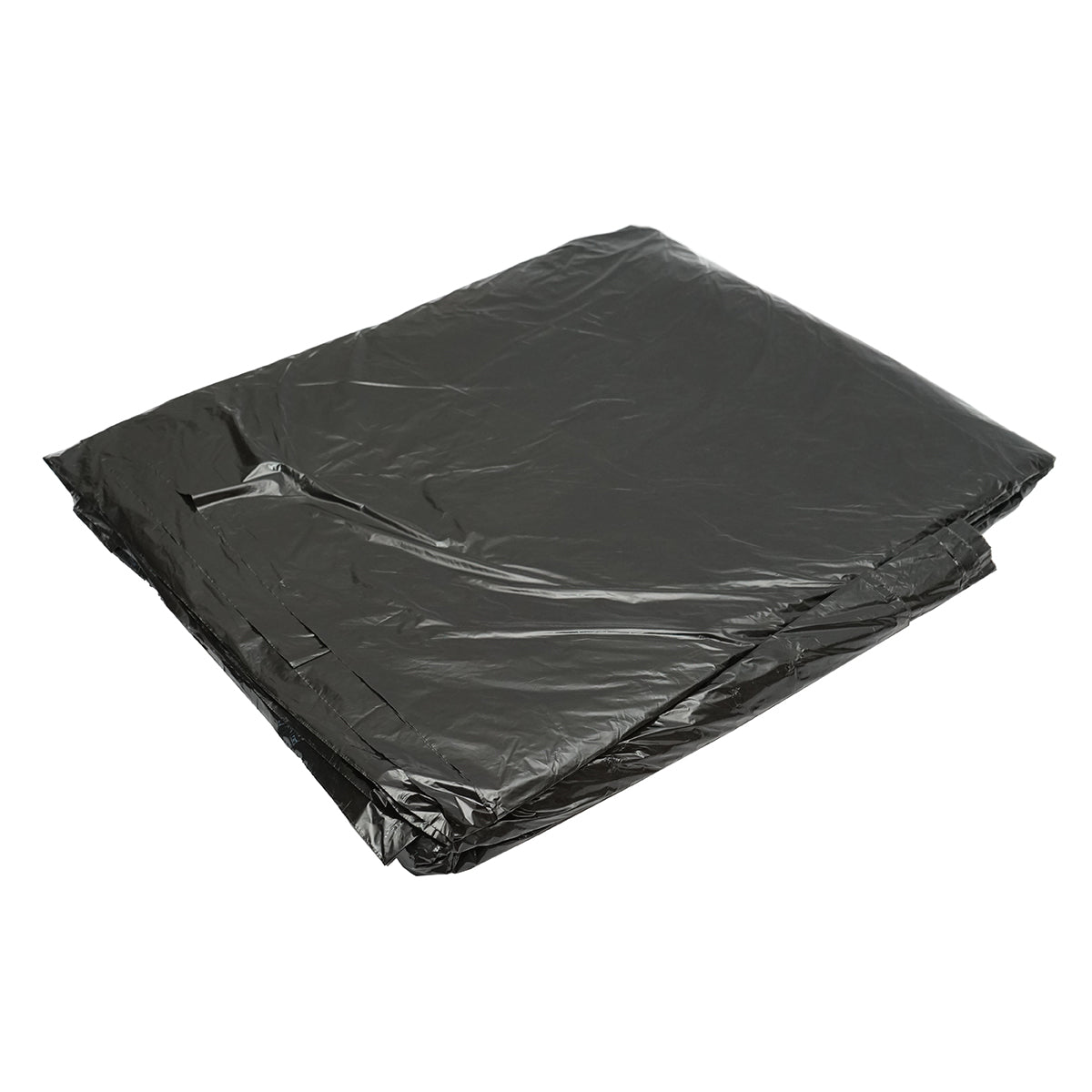 Set 10 pezzi di foglio per pacciamatura, anti-erbacce 1x10m, 15 microni, nero non perforato, protezione UV Breckner Germany - immagine 2