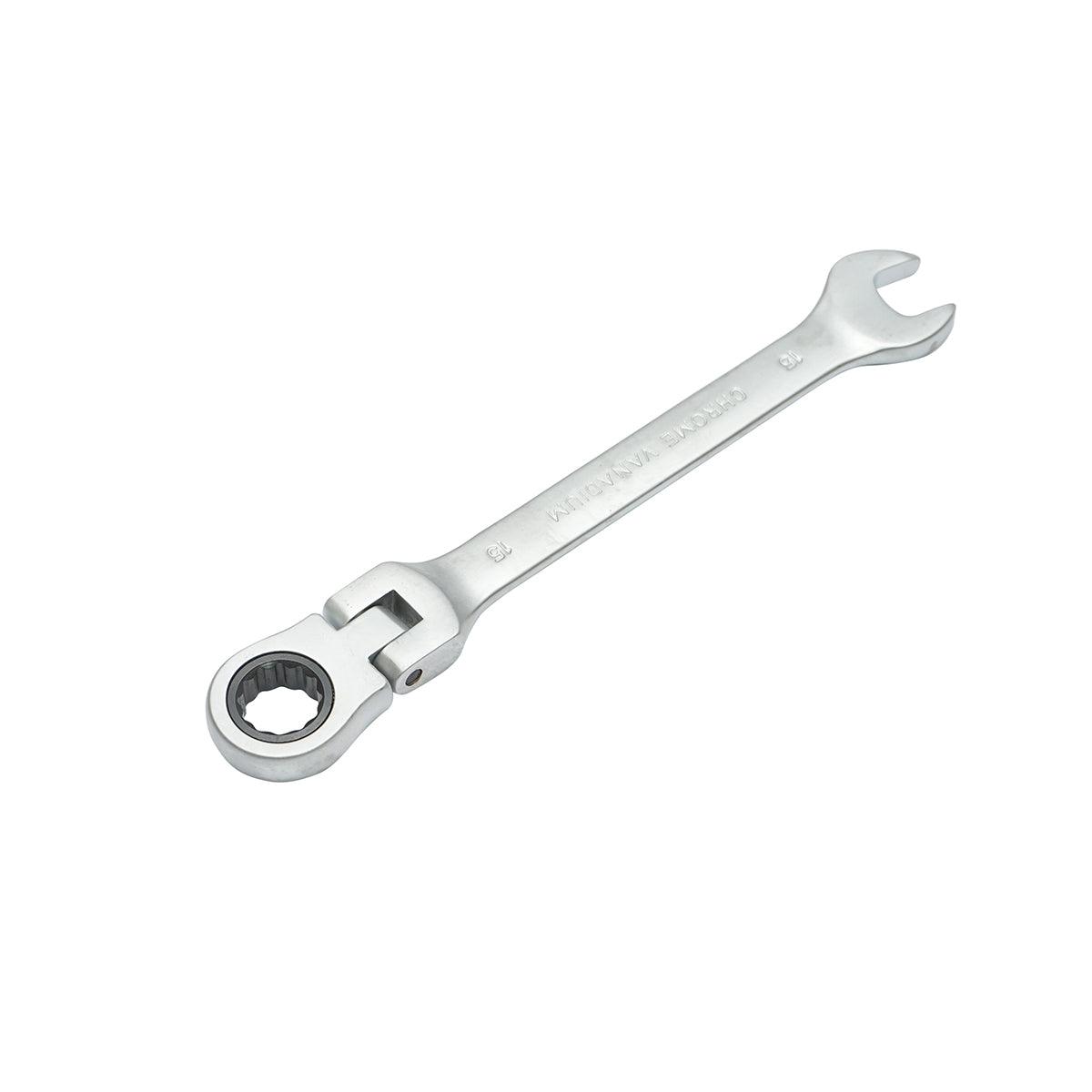 Set 6 chiavi combinate con cricchetto Snodate CrV 8-19 mm Breckner Germany - immagine 4