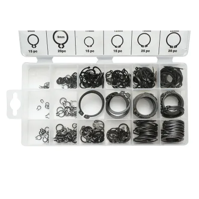Set anelli di sicurezza Seeger esterni 3–32 mm, 300 pezzi - immagine 5