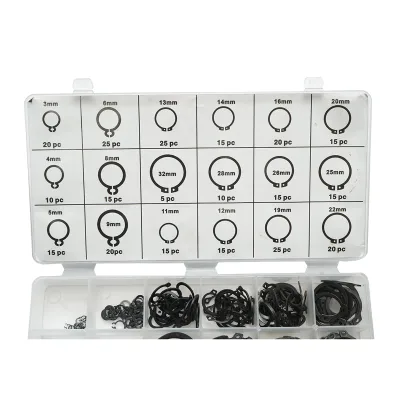 Set anelli di sicurezza Seeger esterni 3–32 mm, 300 pezzi - immagine 4