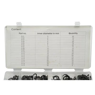 Set anelli di sicurezza Seeger interni 3–32 mm, 300 pezzi - immagine 4