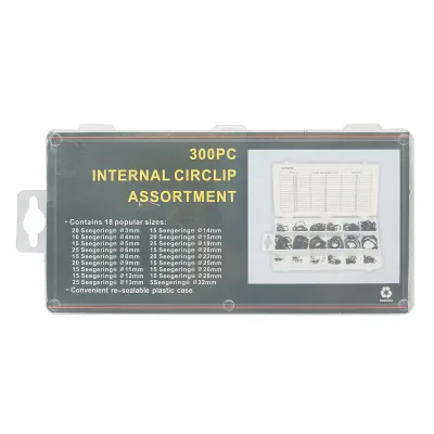 Set anelli di sicurezza Seeger interni 3–32 mm, 300 pezzi - immagine 3
