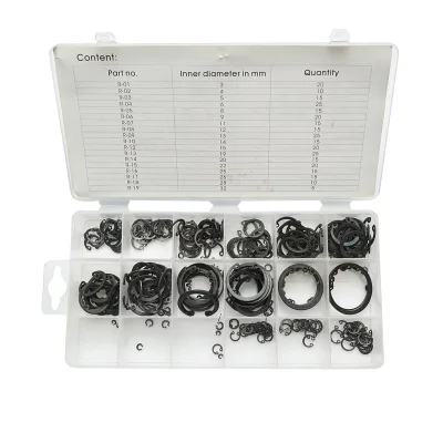 Set anelli di sicurezza Seeger interni 3–32 mm, 300 pezzi - immagine 2