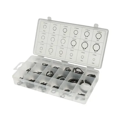 Set anelli di sicurezza Seeger interni ed esterni 6–32 mm, 225 pezzi - immagine 4