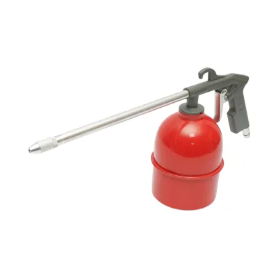 Set aria compressa da 5 pezzi con tubo a spirale da 5 m, pistola ad aria compressa per lavaggio, verniciatura, gonfiaggio e soffiaggio - immagine 3