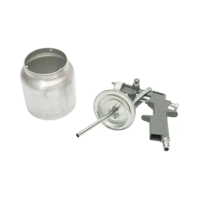 Set aria compressa da 5 pezzi con tubo a spirale da 5 m, pistola ad aria compressa per lavaggio, verniciatura, gonfiaggio e soffiaggio - immagine 6