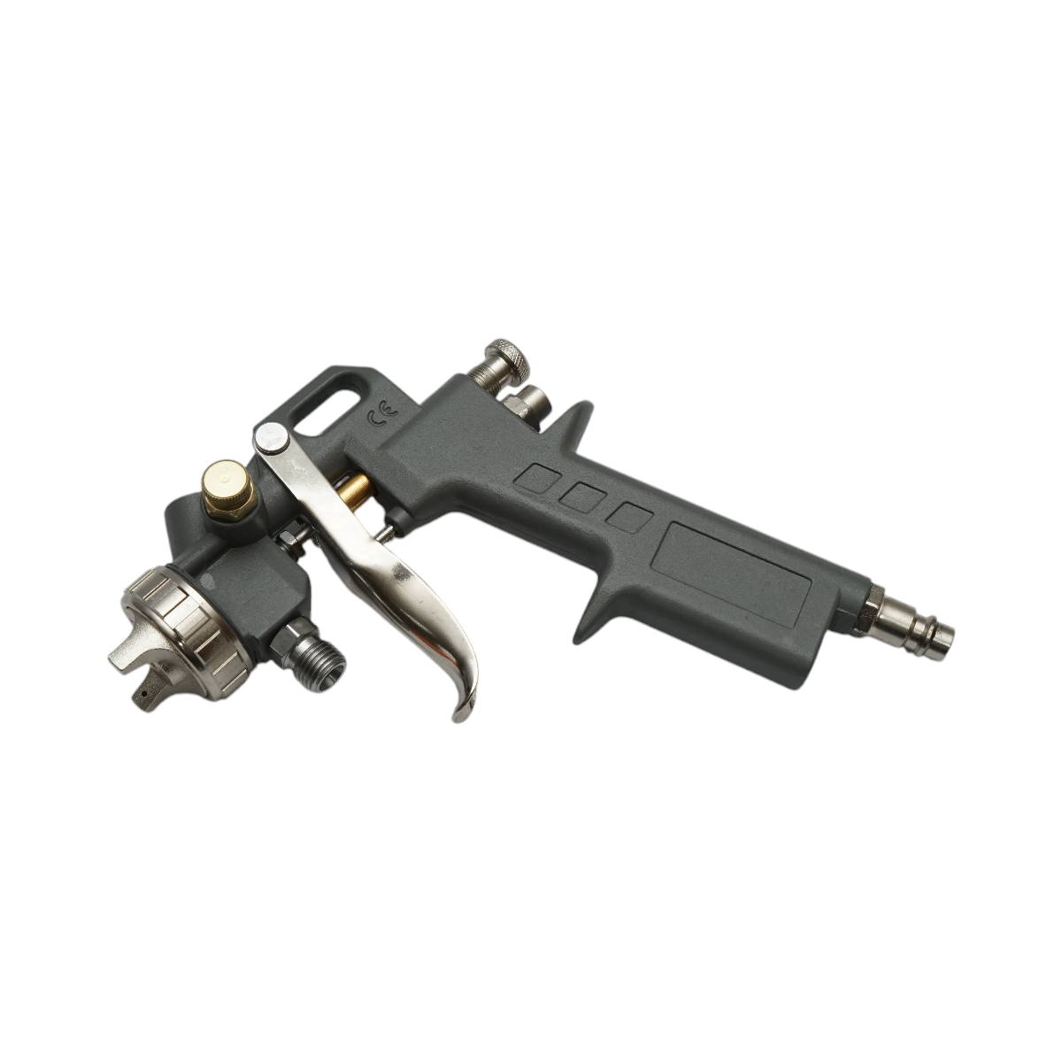 Set aria compressa da 5 pezzi con tubo a spirale da 5 m, pistola ad aria compressa per lavaggio, verniciatura, gonfiaggio e soffiaggio Breckner Germany - immagine 5