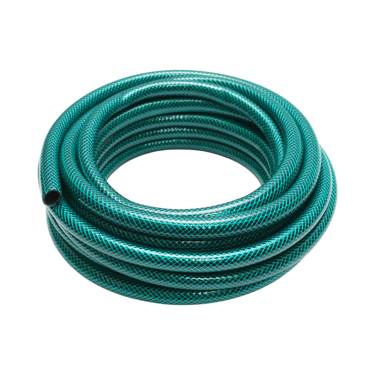 Set avvolgitubo da giardino 12mm x 7.5m con adattatore 3/4-1/2, connettori e ugello regolabile 1/2 - immagine 3