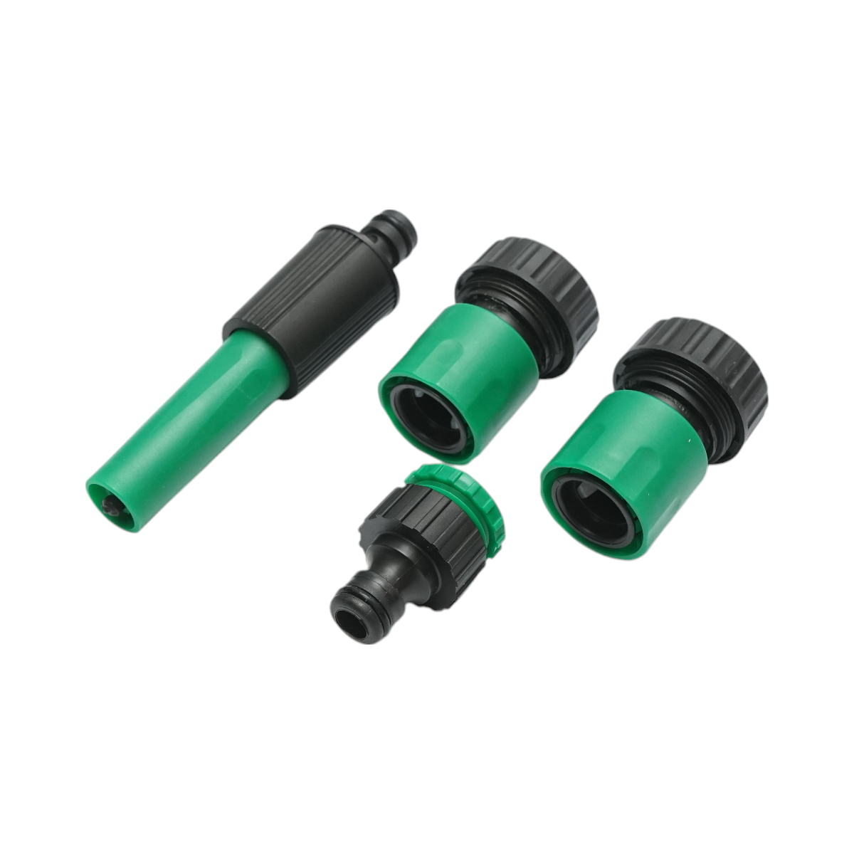 Set avvolgitubo da giardino 19mm x 7.5m con adattatore 3/4-1/2, connettori e ugello regolabile 1/2 - immagine 5
