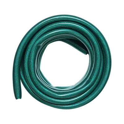 Set avvolgitubo da giardino 19mm x 7.5m con adattatore 3/4-1/2, connettori e ugello regolabile 1/2 - immagine 4