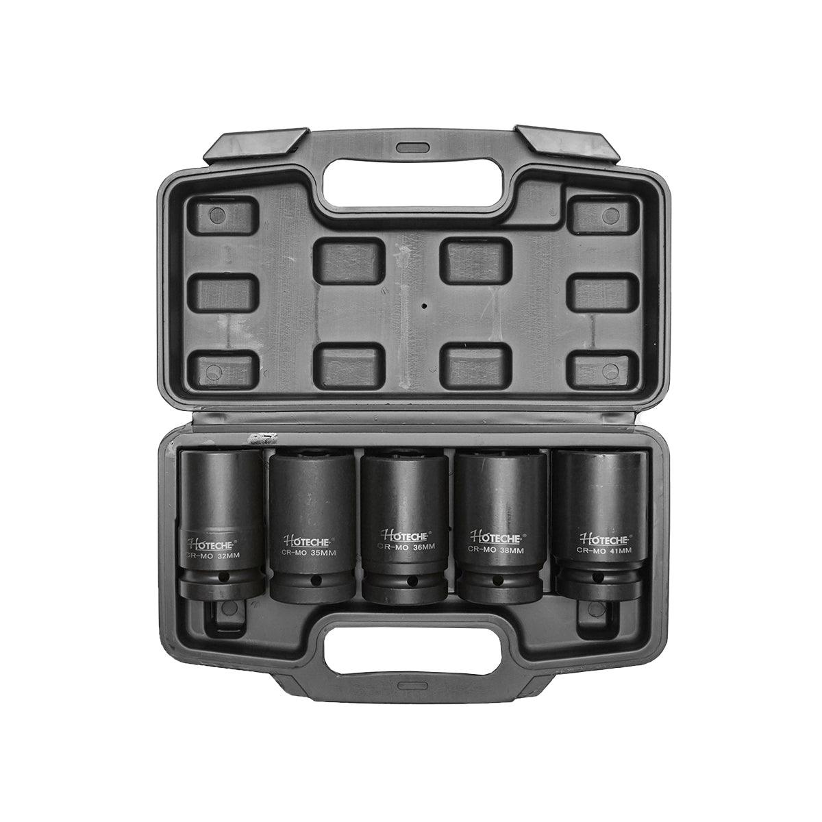 Set Bussole a Impatto 1" 5 pezzi 32-41mm Hoteche