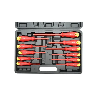 Set Cacciaviti 11 Pezzi Set di 11 cacciaviti elettrici isolati Set Cacciaviti Elettricista Breckner Germany - immagine 4