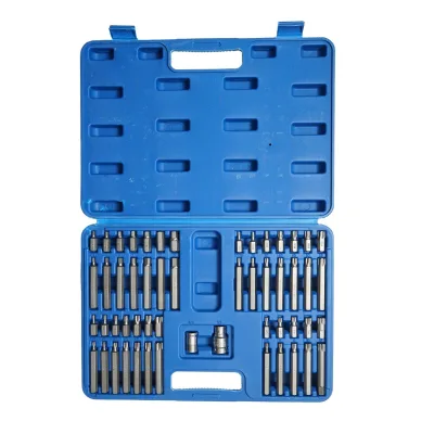 Set chiavi a brugola, punte torx, esagonali e scanalate 54 pezzi Breckner Germany - immagine 3