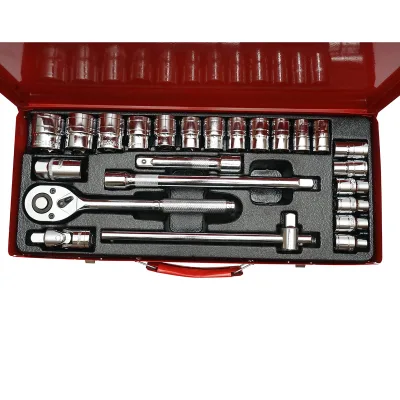 Set chiavi a bussola 1/2 con cricchetto 24 pezzi Breckner Germany - immagine 3