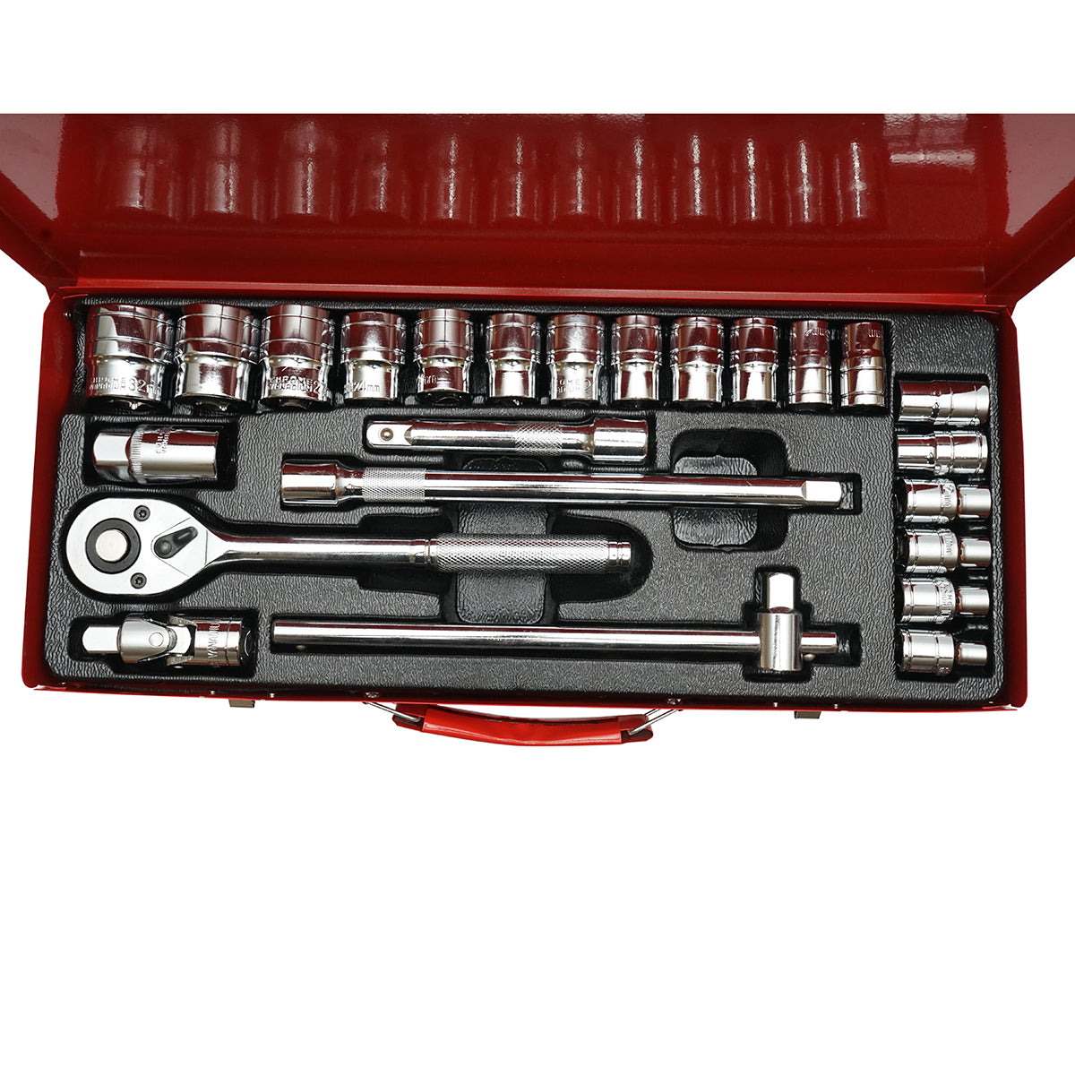 Set chiavi a bussola 1/2 con cricchetto 24 pezzi Breckner Germany - immagine 3