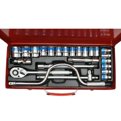 Set chiavi a bussola 8-32mm, 1/2 cacciavite a cricchetto 25 pezzi Breckner Germany - immagine 3