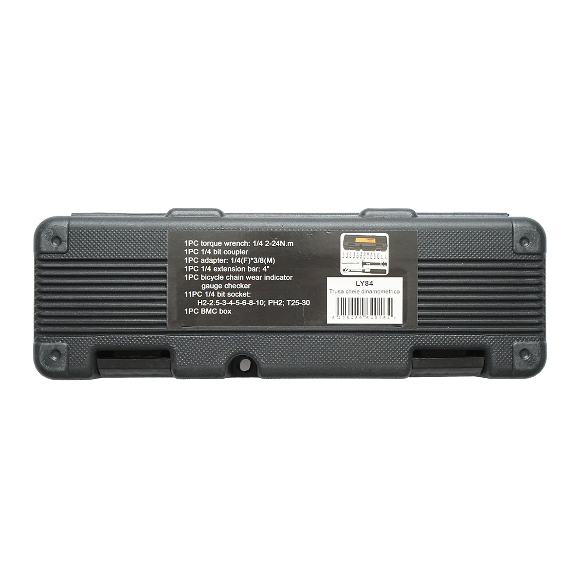 Set chiavi dinamometriche con cricchetto 2-24 Nm con prolunga - immagine 2