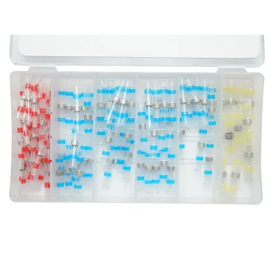 Set connettori termorestringenti con anello di stagno 0.5–6 mm², 100 pezzi - immagine 4