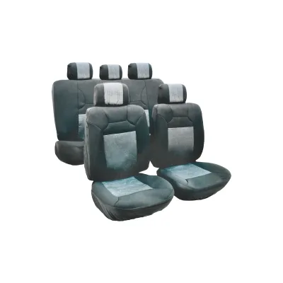 Set coprisedili universale grigio nero