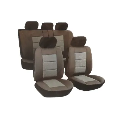 Set coprisedili universale grigio nero