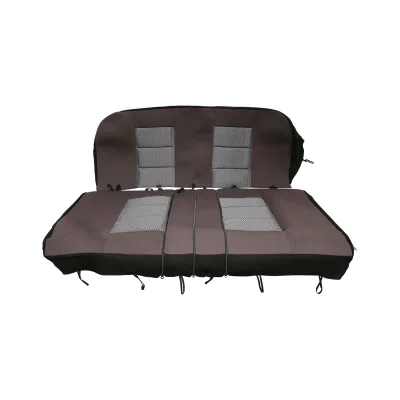 Set coprisedili universale grigio nero - immagine 4